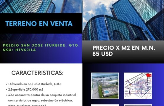 POLÍGONO EN VENTA EN SAN JOSÉ ITURBIDE, GTO